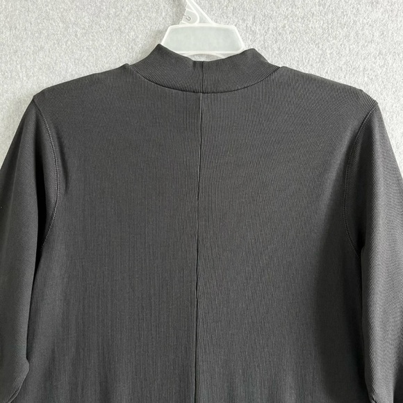 Old Navy Womens Dress Gray Ribbed Knit Mini Dress Long Sleeves Mock Neck 2XL XXL - Picture 6 of 15